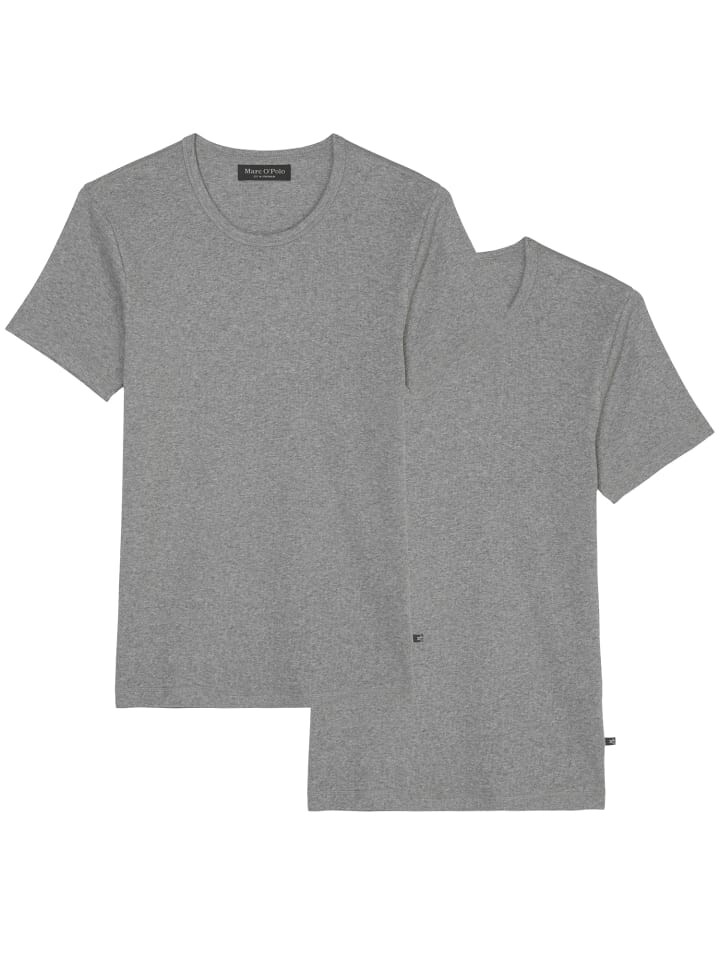 

Футболка Marc O'Polo Iconic Rib, серый