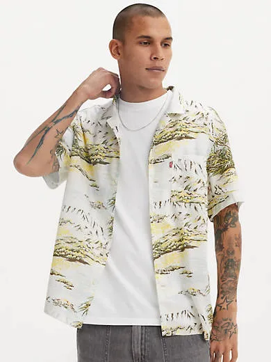 

Рубашка для лагеря на закате Levi's, цвет Coastal Scenic Egret - White
