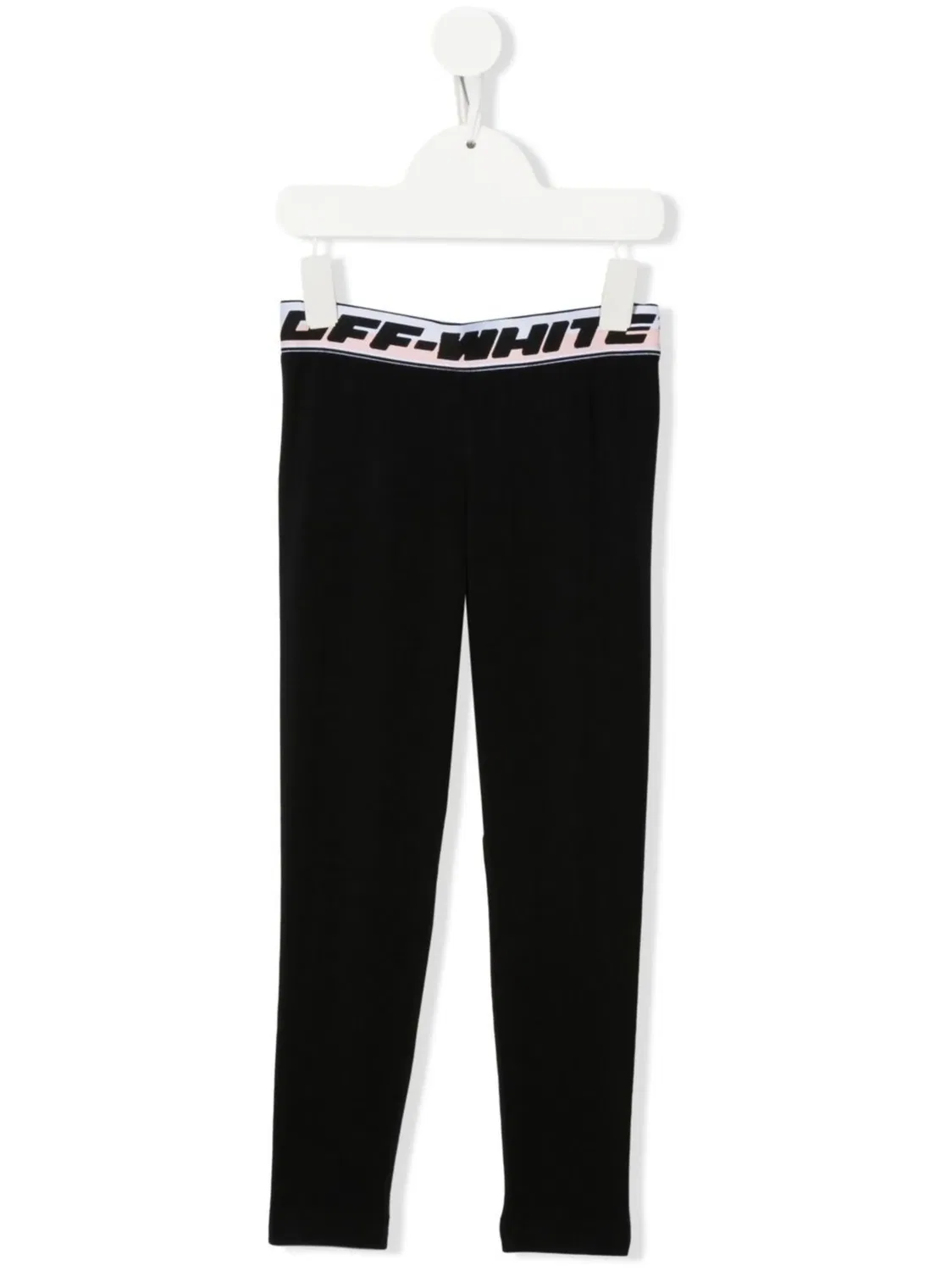 Леггинсы средней посадки с логотипом OFF-WHITE, черный