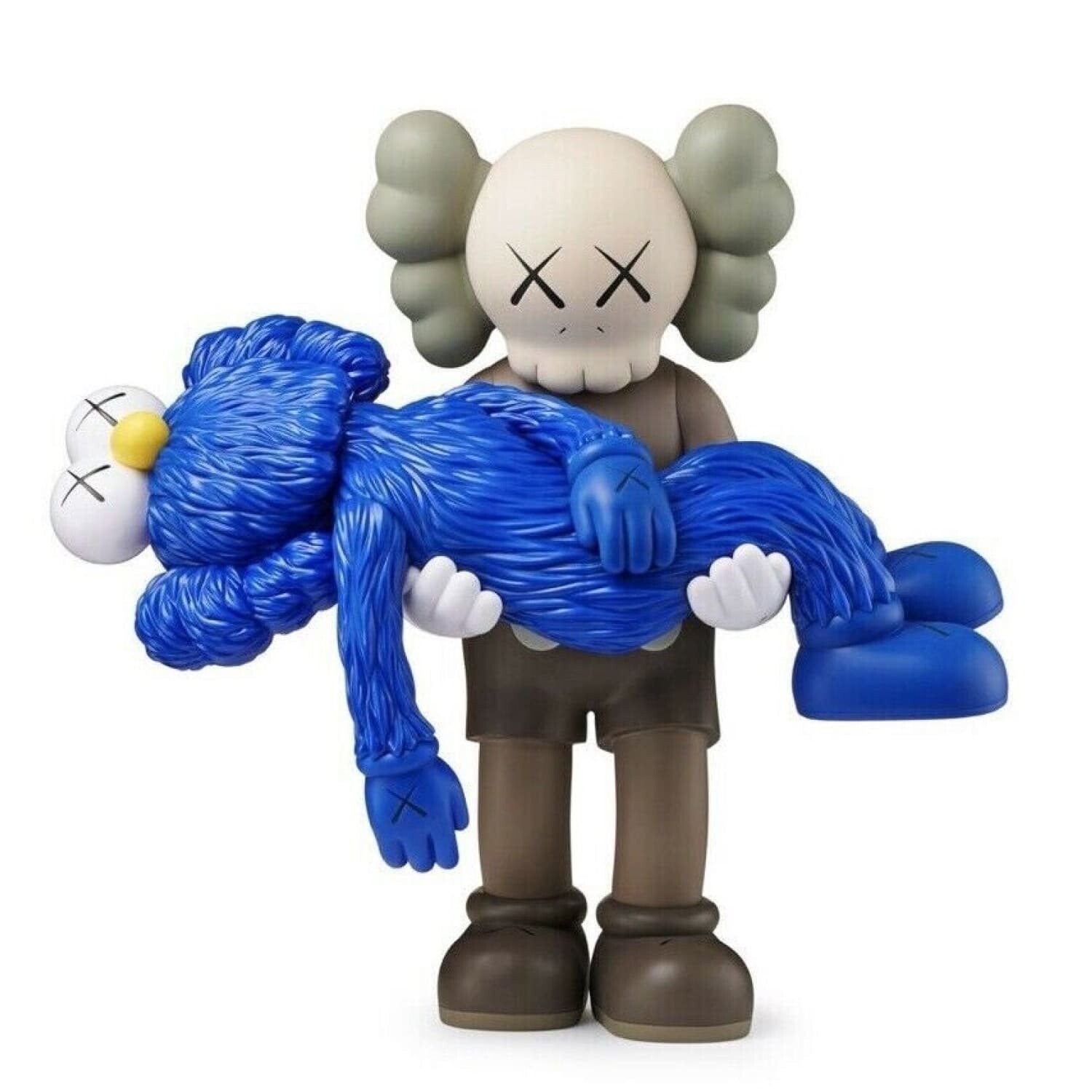 

Фигурка Kaws Gone Companion and BFF, коричневый/синий