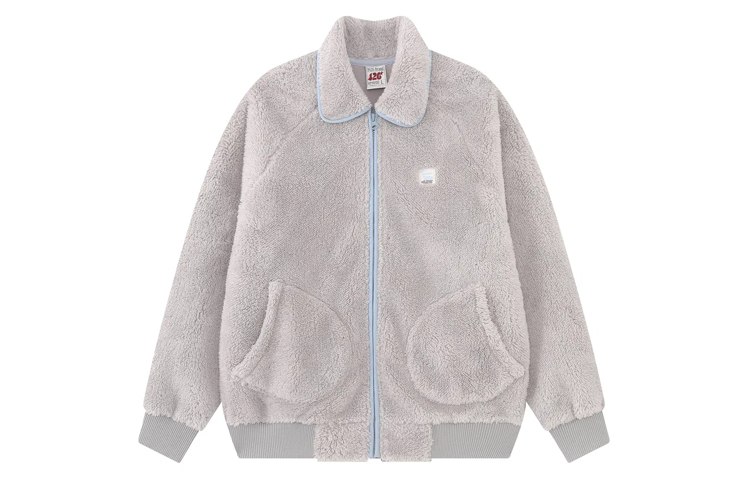 Детская куртка с лацканами F426, Gray