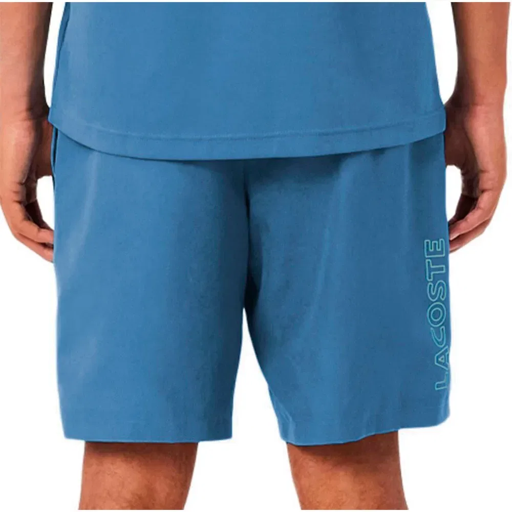 Мужские шорты из технической ткани Lacoste GH0255, Blue — фото 2