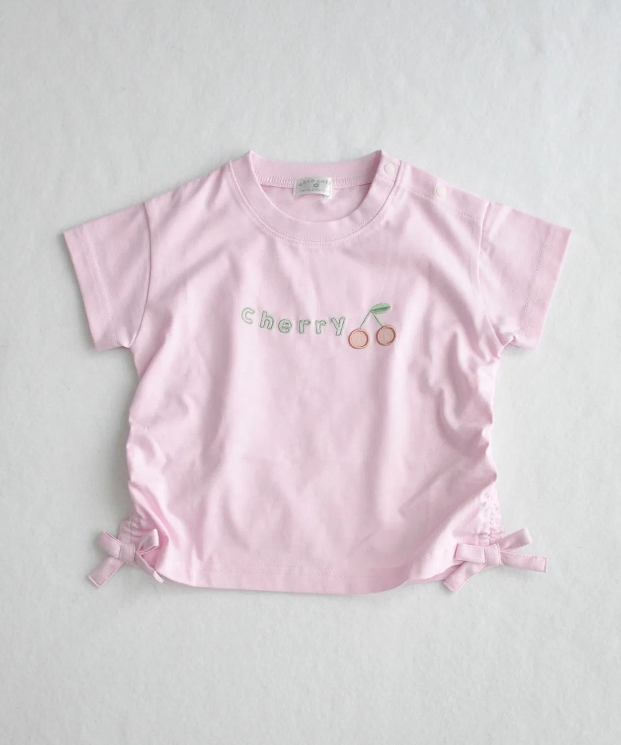 Детская футболка с принтом Fruits AP coto cotte, Pink