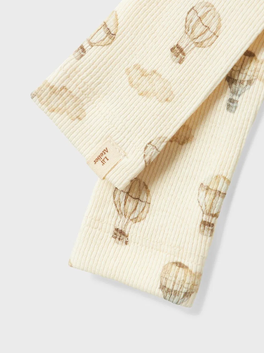 Леггинсы Lil'Atelier Slim fit 'NBNGavo' бежевого цвета — фото 3