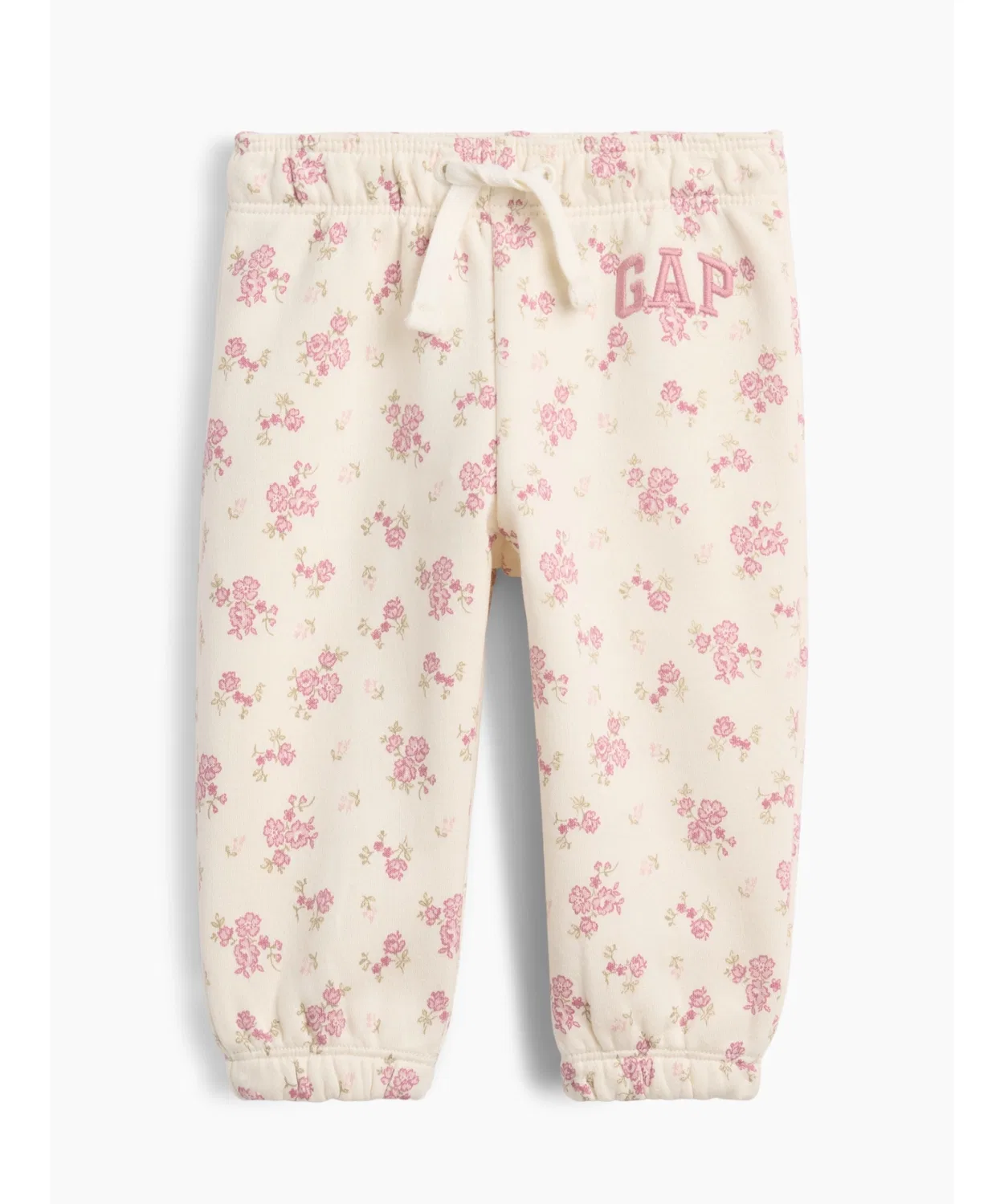 Детские джоггеры с принтом Vintage Soft GAP Logo GAP, Pink — фото 4