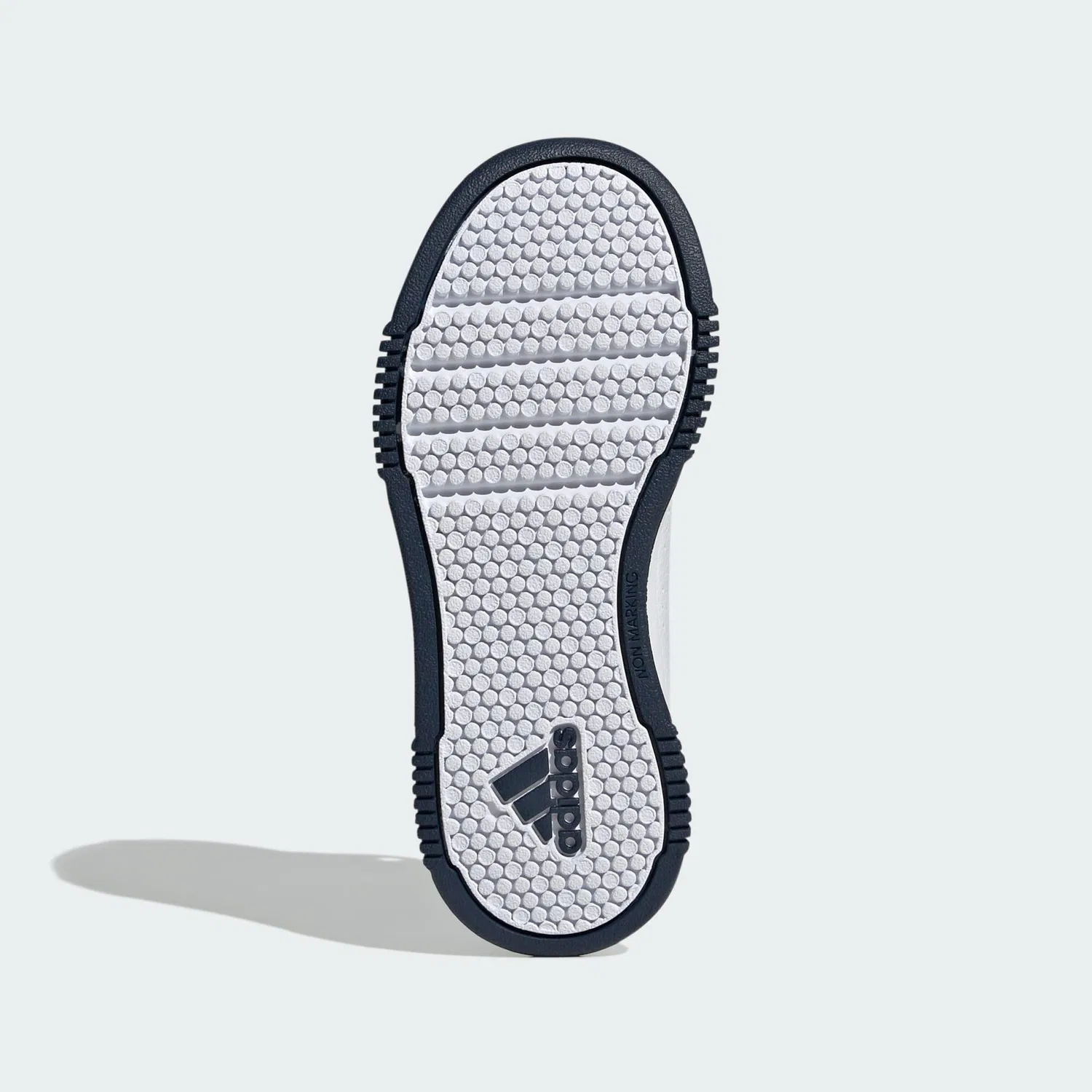 Детские кроссовки с липучкой Tensaur Hook and Loop Adidas, White Green Navy — фото 4