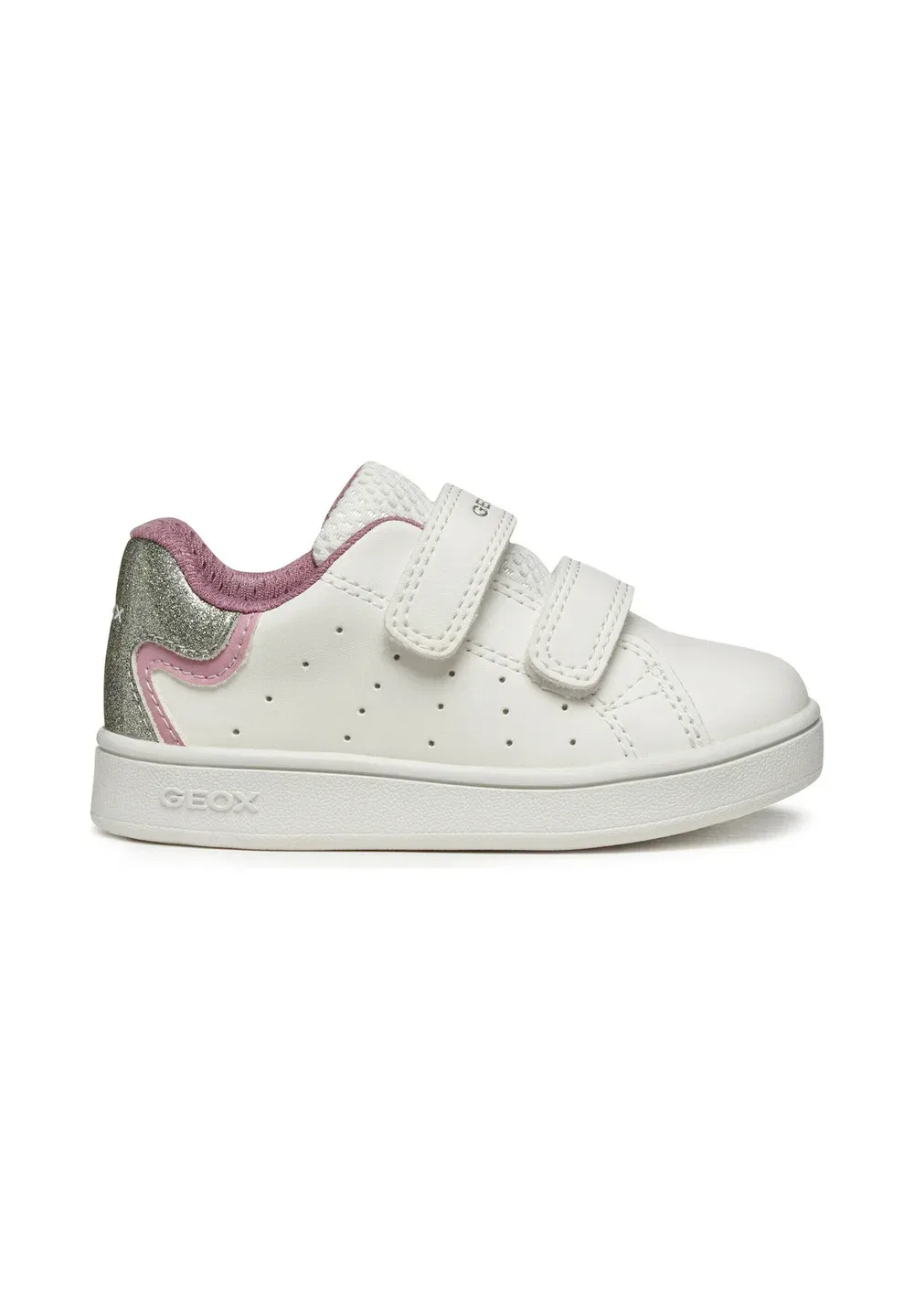 Эклиппер - детская обувь Geox, White/Rose