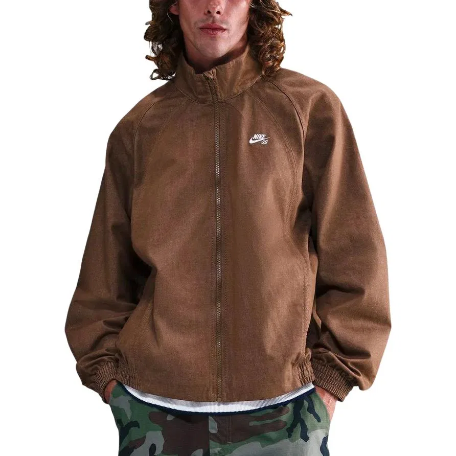 Мужская куртка с воротником-стойкой Moss Brown Nike