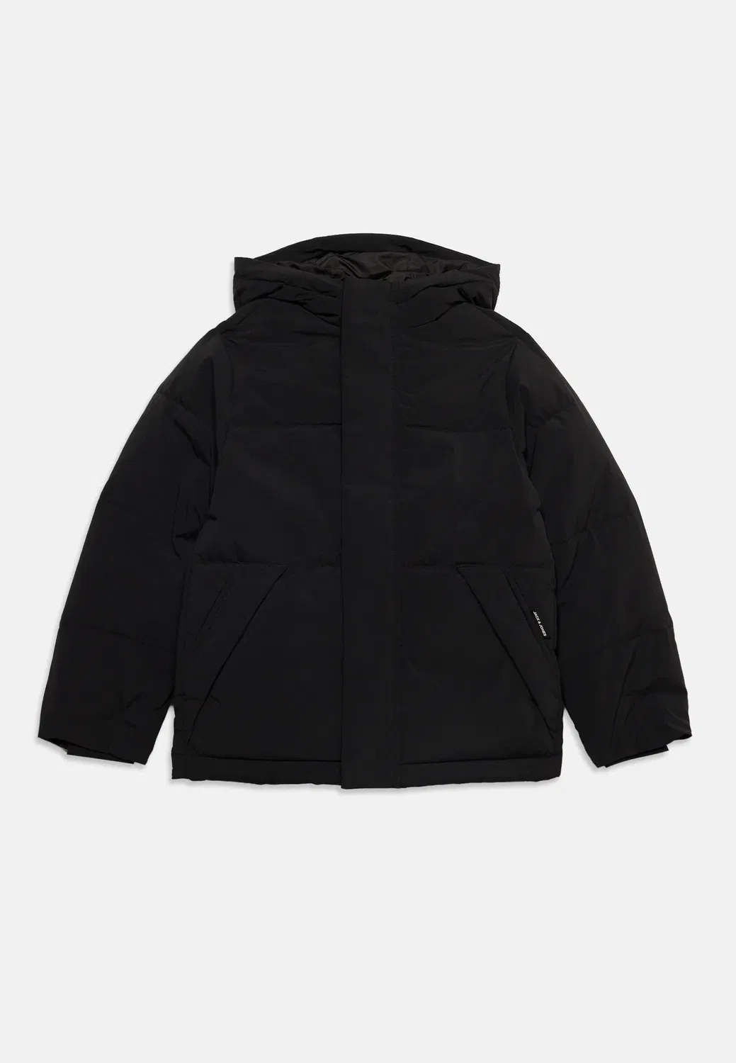 Куртка-Пуховик Jjesoho - зимняя куртка Jack & Jones Junior, Black — фото 3