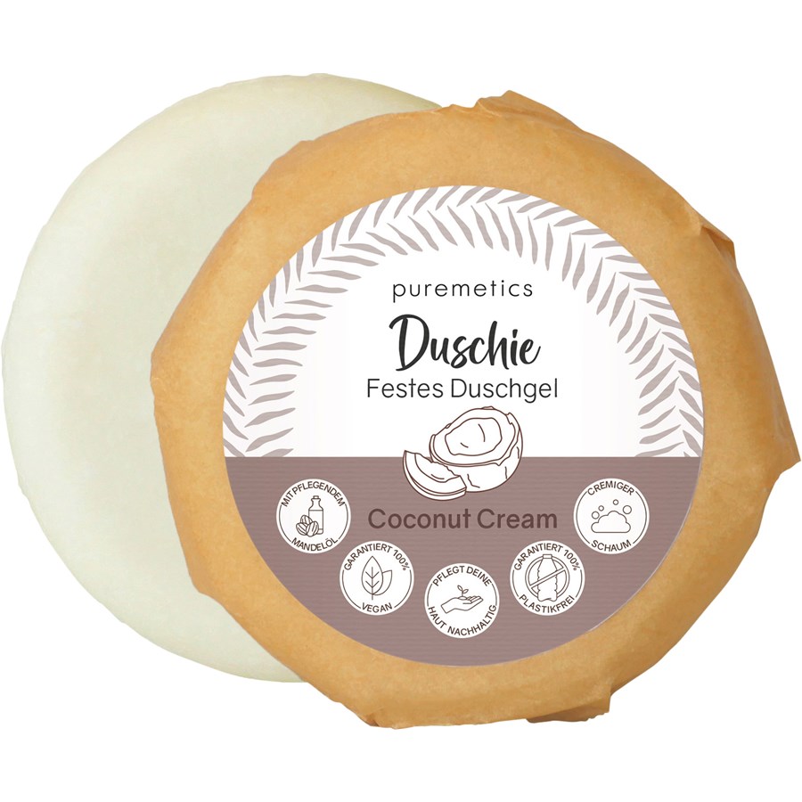 

Мыло для рук duschie coconut cream Puremetics, вес 60 гр.