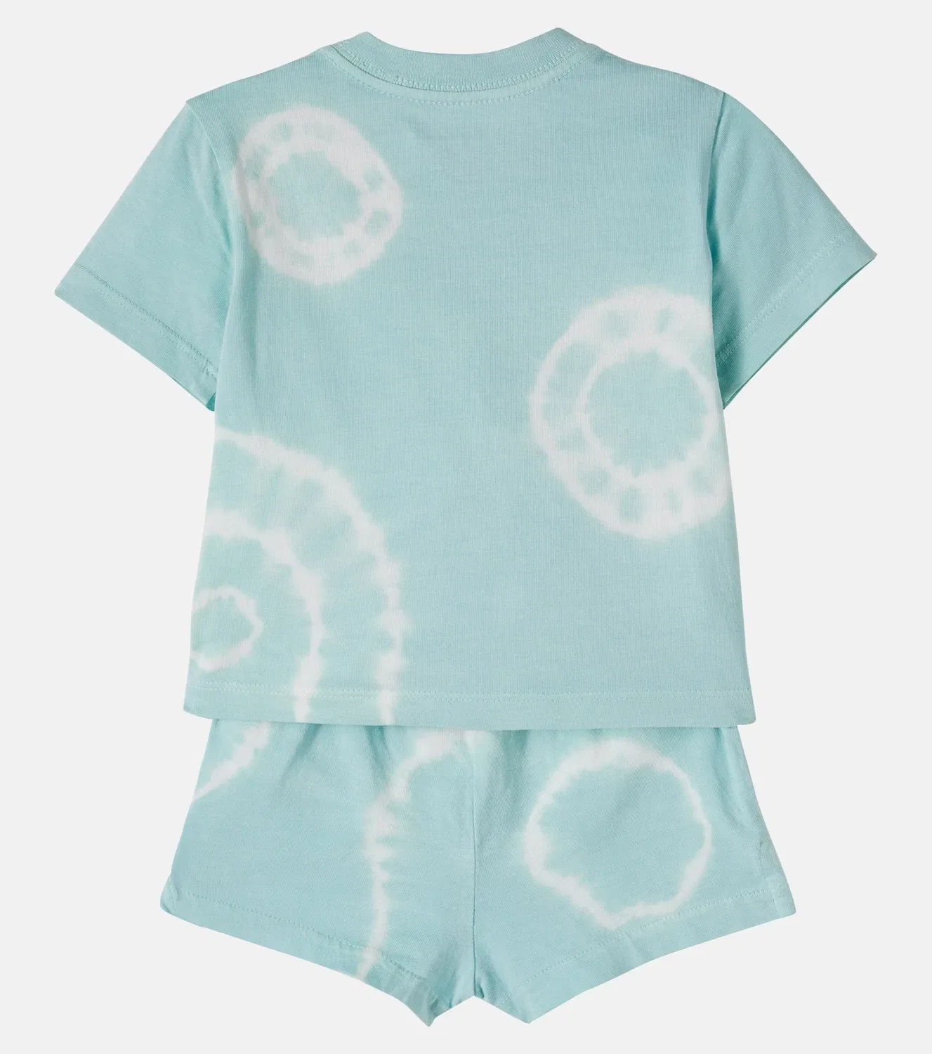 Комплект из футболки и шорт с медведем Polo Ralph Lauren Kids, синий — фото 3