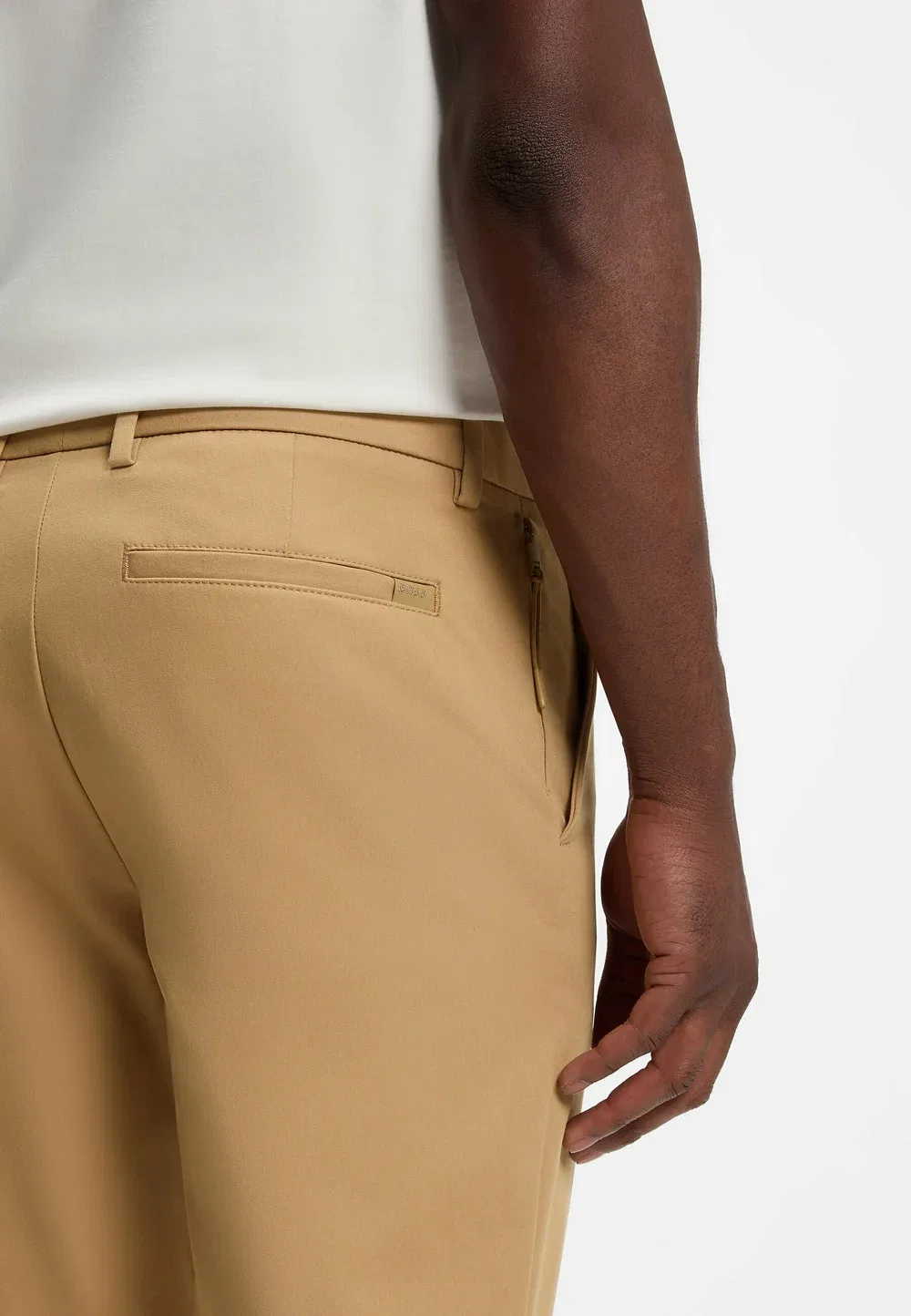 P-Kaiton1-Zip - чиносы Boss, Light Brown Two — фото 4