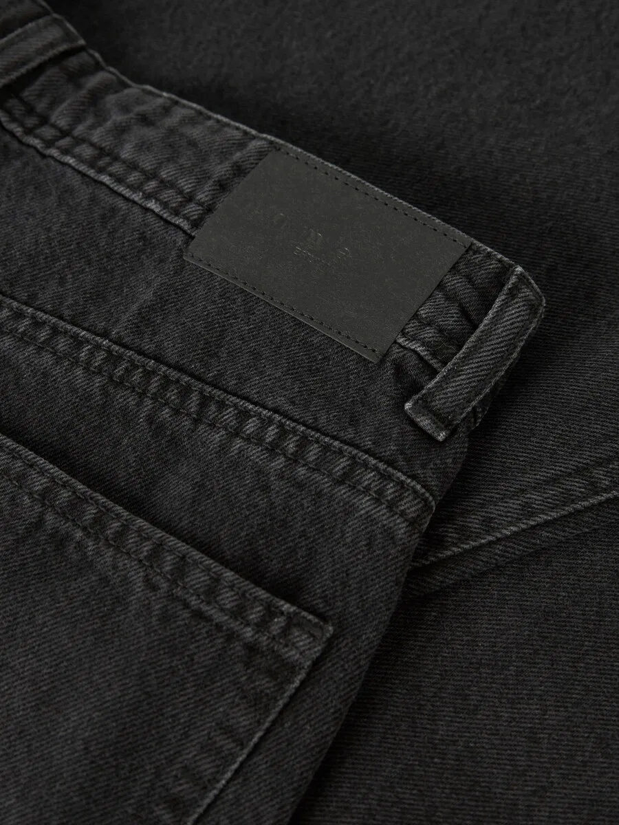 Джинсы NAME IT Baggy Jeans 'NKMBen' из черного денима — фото 3