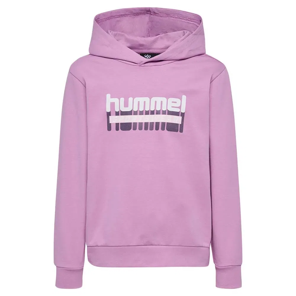 Детское худи для девочек с капюшоном Tukas Hummel, Pink — фото 3