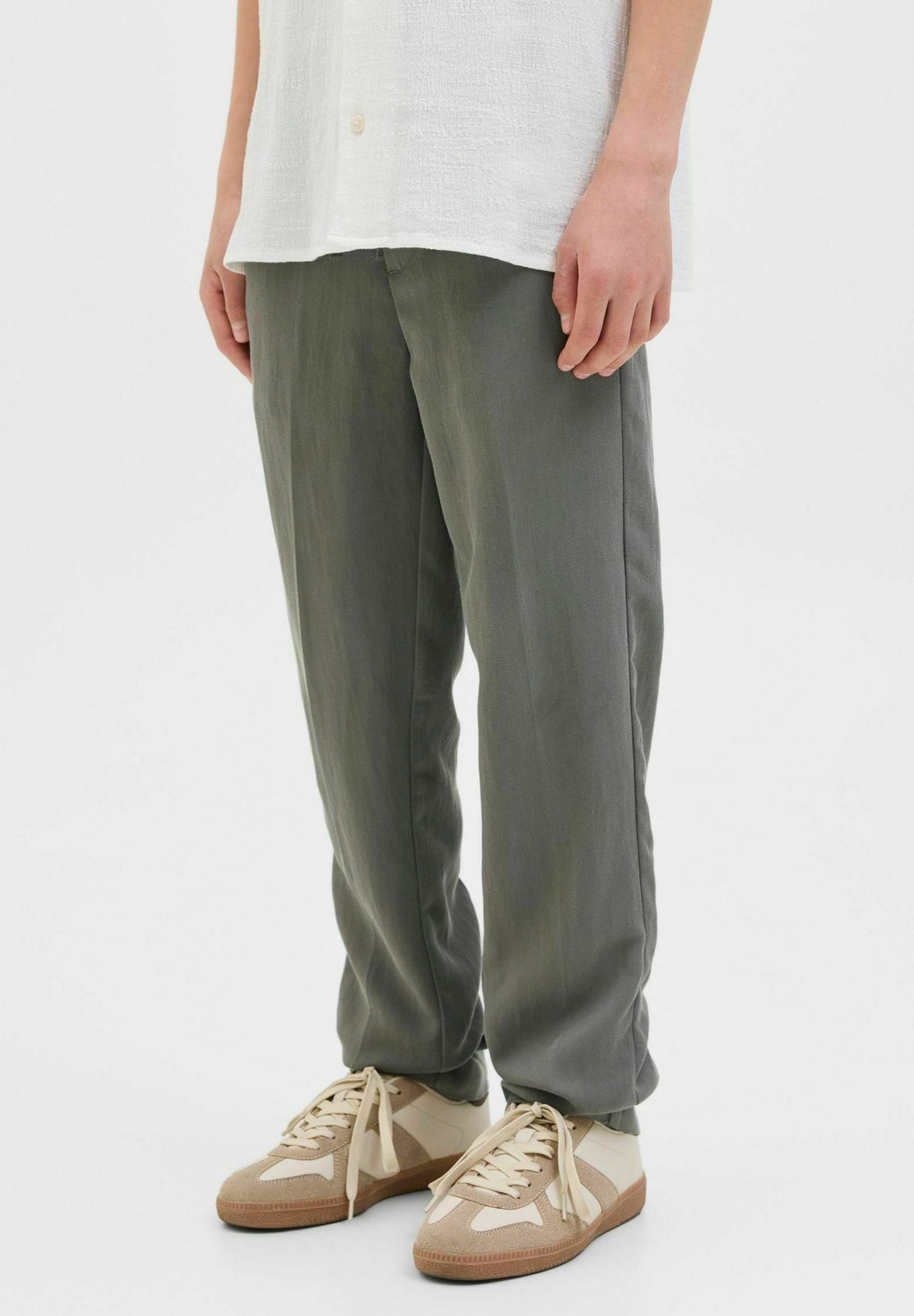 Брюки LOOSE FIT LOOSE FIT Jack & Jones Junior, зеленый — фото 2