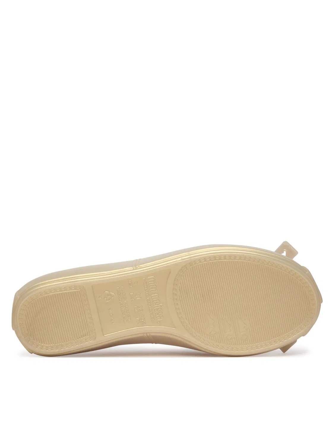 Балетки для девочки Mini Sophie Crush Inf Melissa, желтый — фото 4