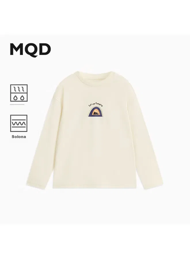 Футболка с принтом для мальчиков Mqd, белый