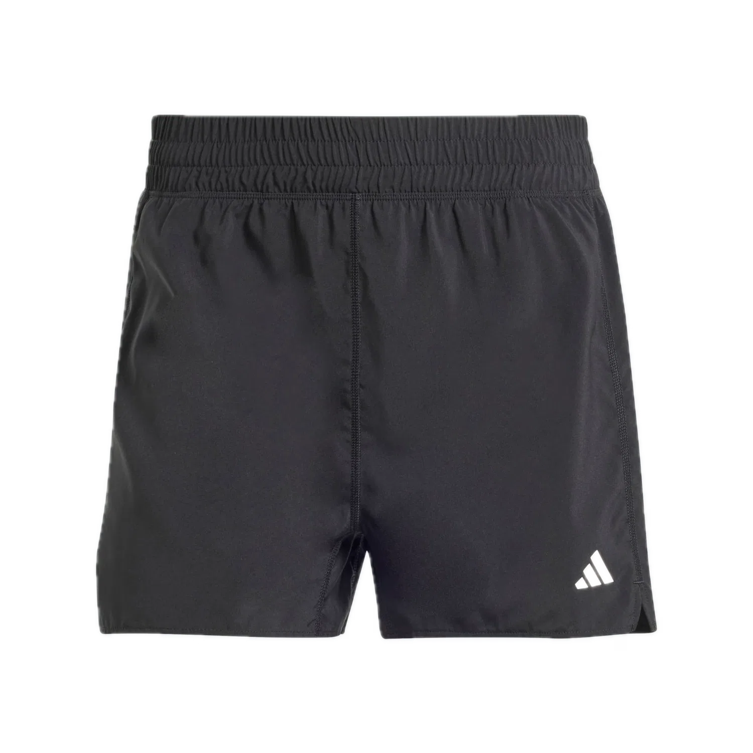 Женские беговые шорты средней длины Adidas, черный