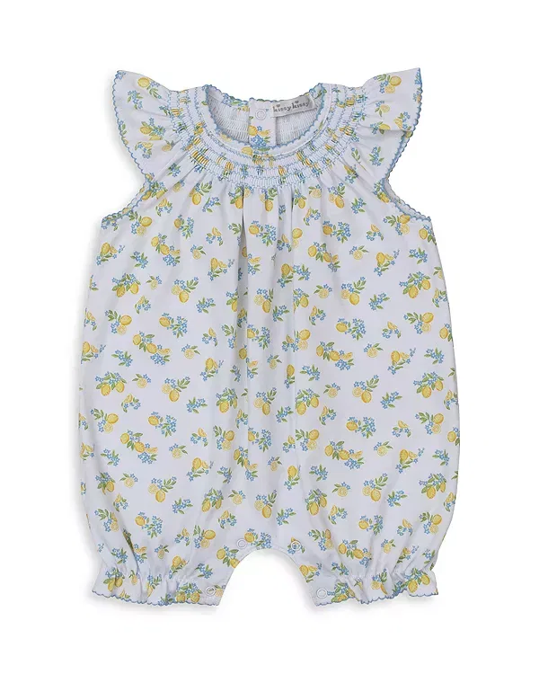 Детский комбинезон для девочек с принтом Lemon Print Kissy Kissy, мультиколор