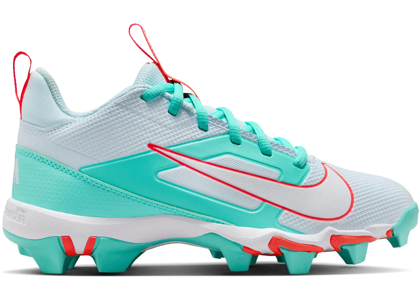 Детские бутсы Nike Alpha Menace 4 Shark, Glacier Blue Bright Crimson White
