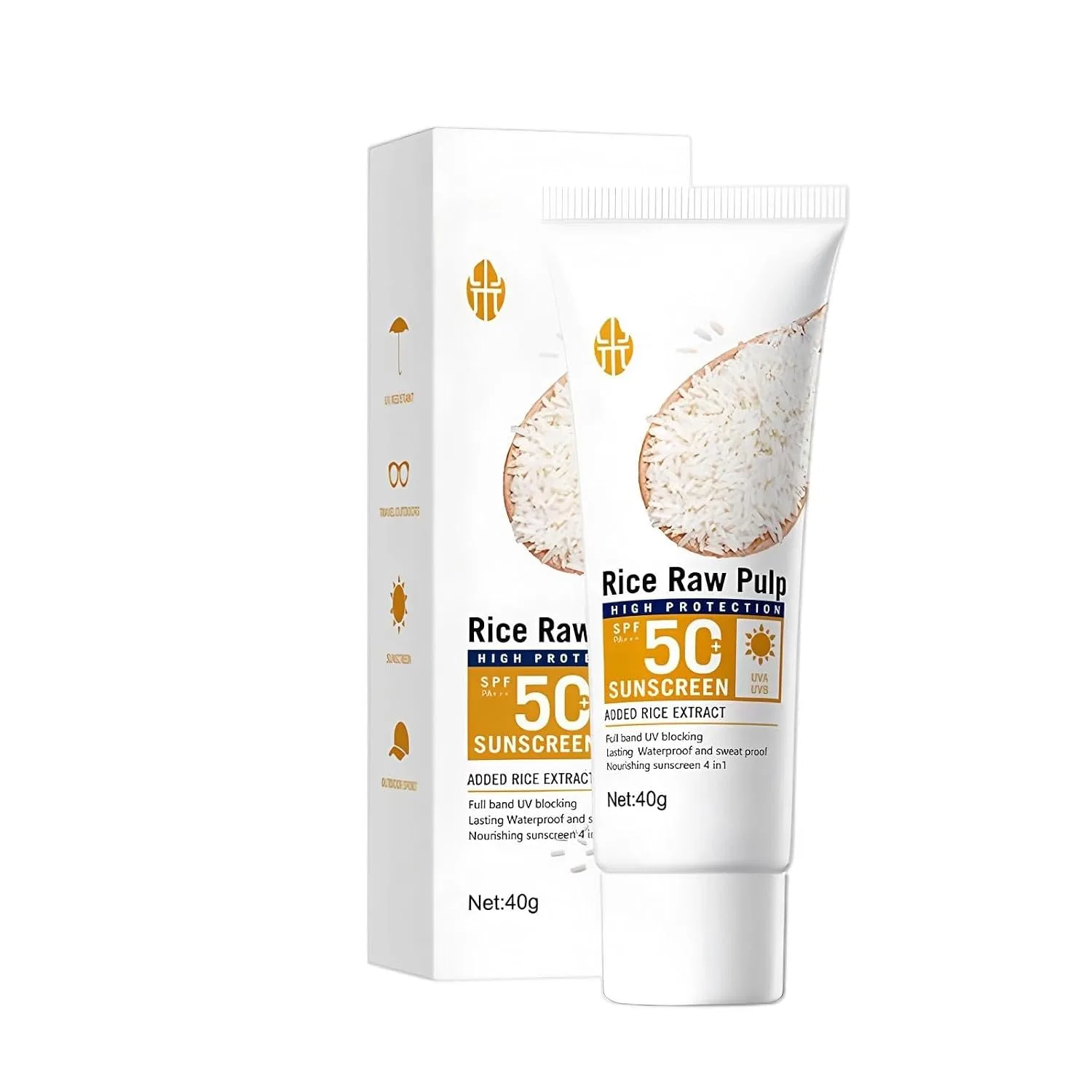 Солнцезащитный крем с SPF 50+, Eazerom, 40 г, 38