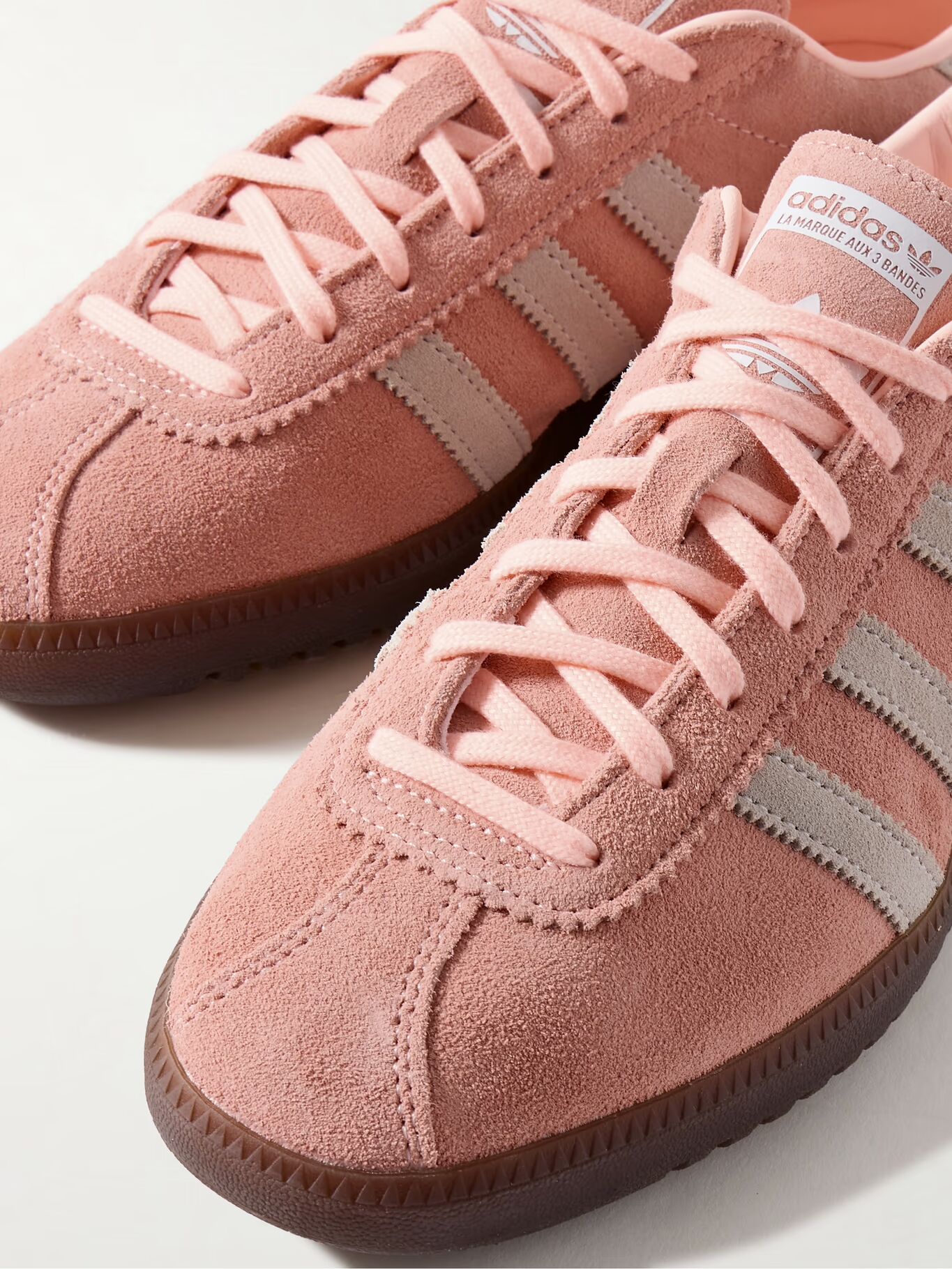 

Замшевые кроссовки BRMD ADIDAS ORIGINALS, розовый