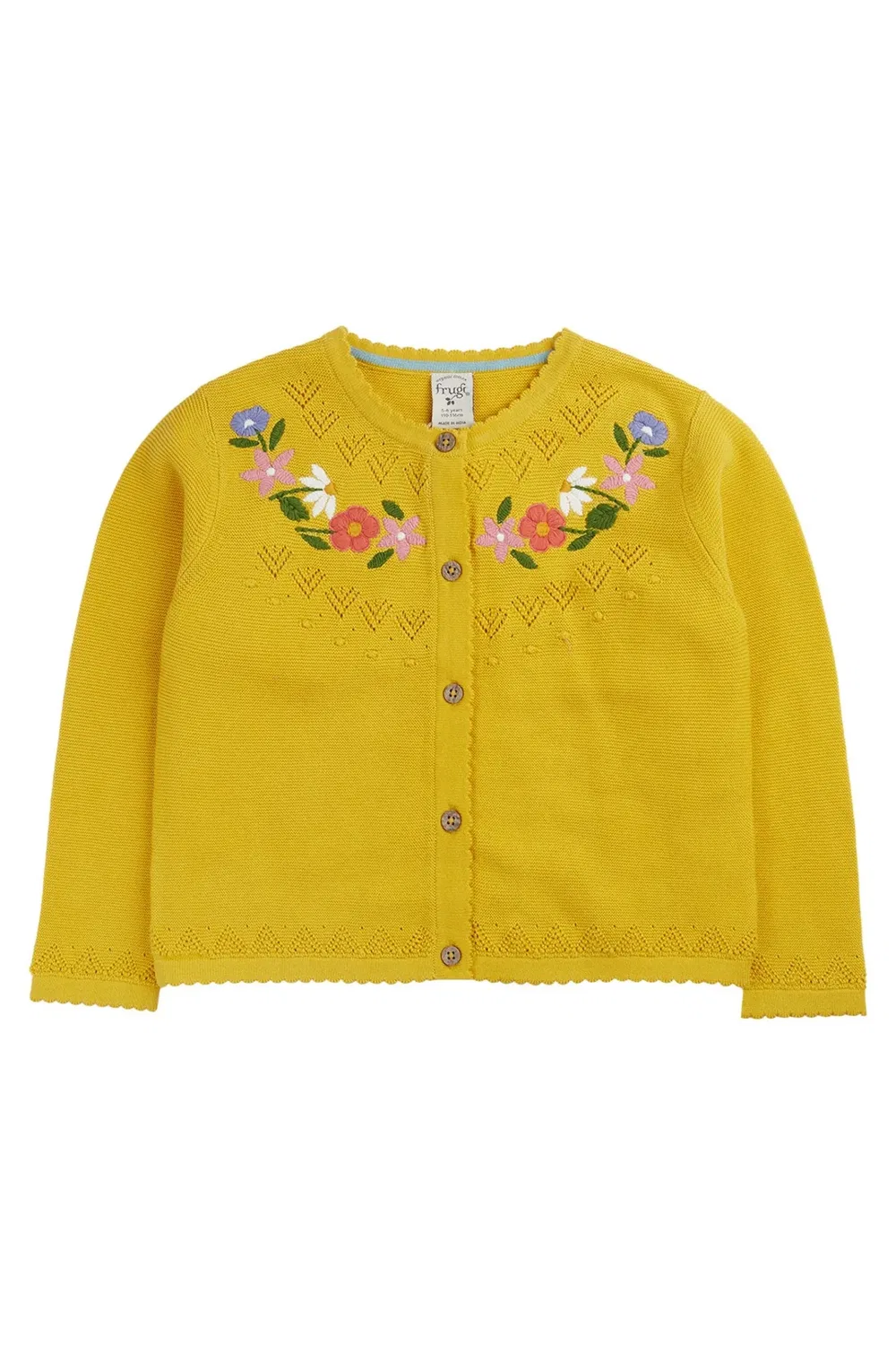 Детский кардиган Juniper Frugi, Yellow