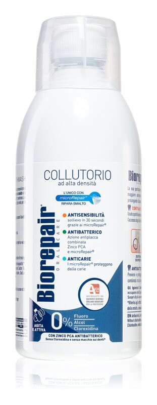 

Жидкость для полоскания рта против зубного налета Biorepair Mouthwash 3 in 1