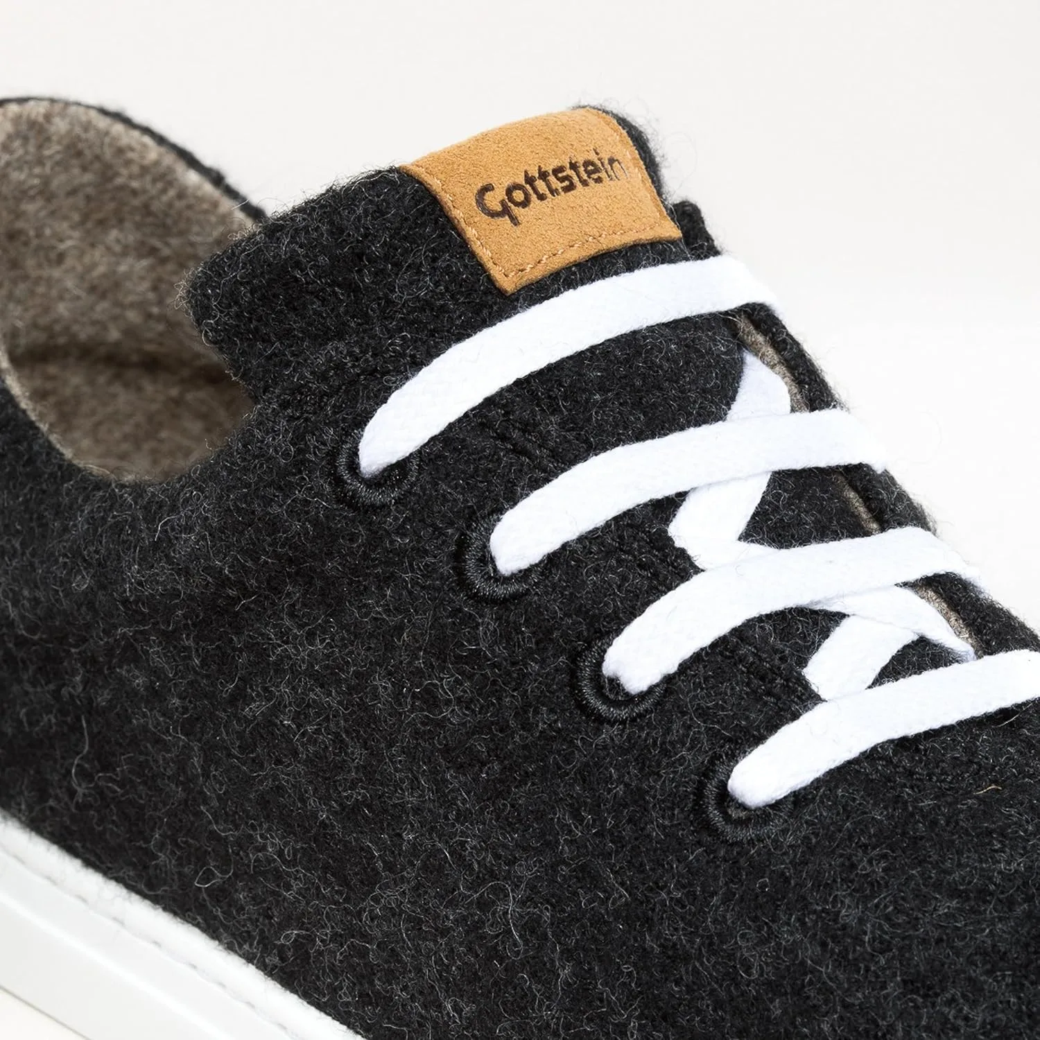 Кроссовки Gottstein Wool Walker 101 из 100% натуральной шерсти для мужчин и женщин | Шерстяные кроссовки, угольный — фото 4