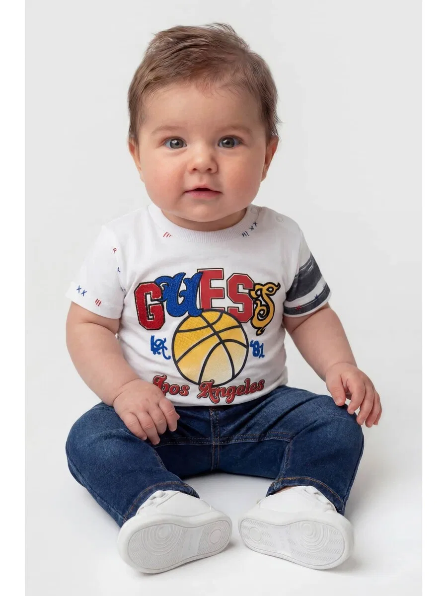 Белая рубашка GUESS — фото 3