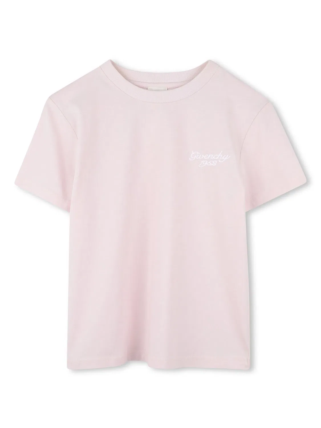 Футболка с вышитым логотипом Givenchy, розовый