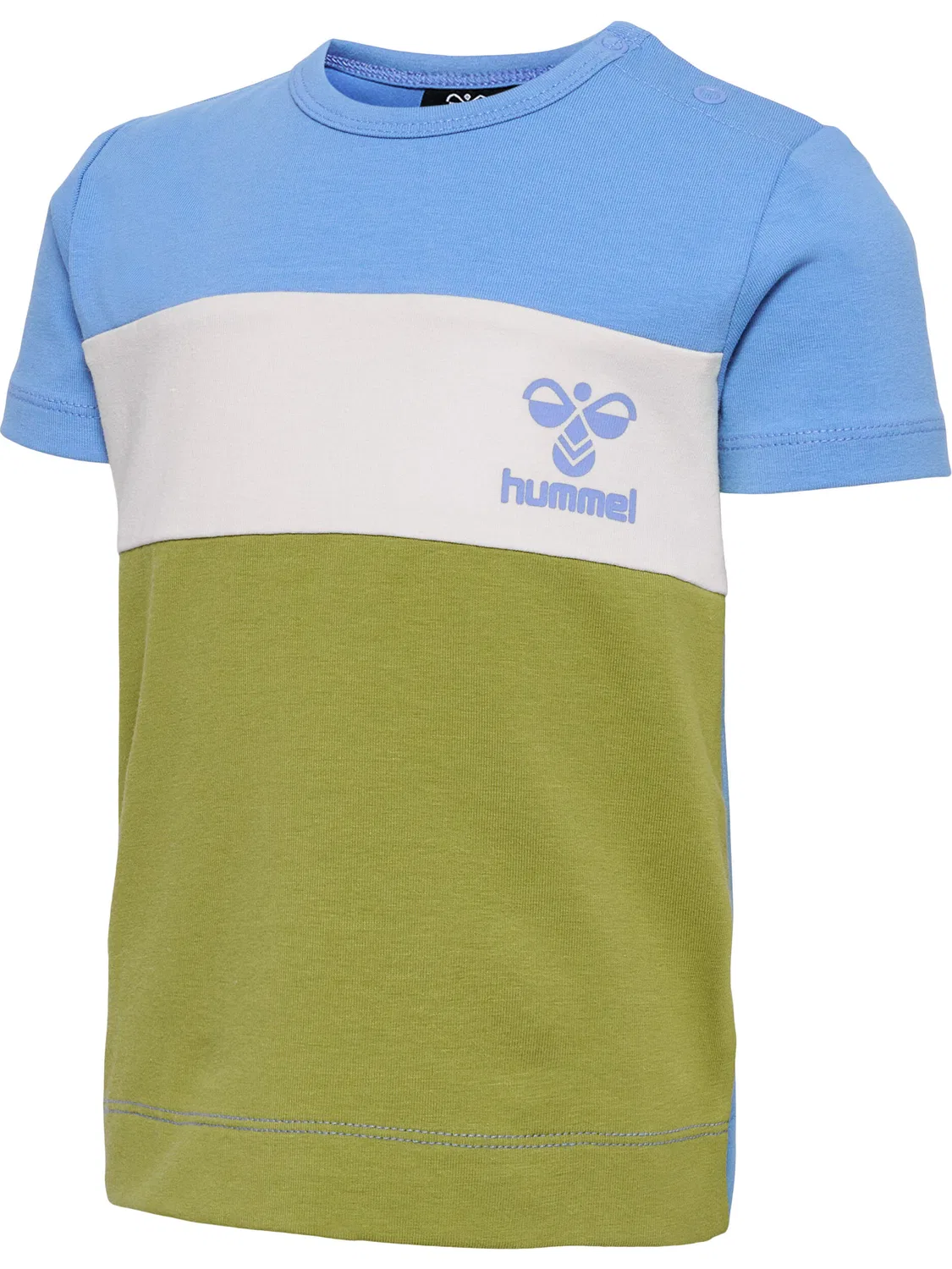 Детская футболка с принтом Hmlglad Hummel, Цвет: Wolkiges Blau Lagunenblau Hellblau