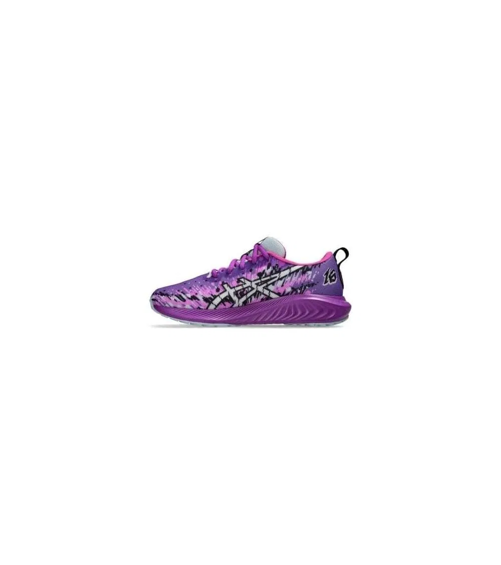 Детские спортивные кроссовки для мальчиков с принтом Gel-Noosa Tri 16 GS ASICS, Intensive White Magenta