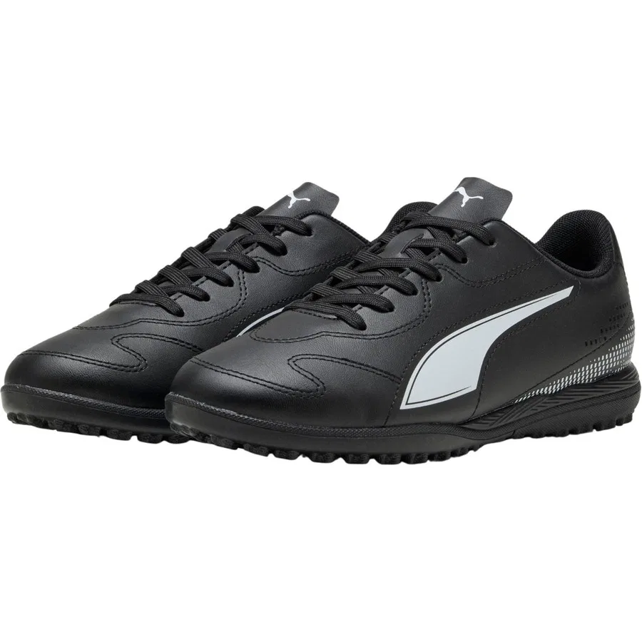 Детские спортивные кроссовки Puma Vitoria II TT JR, Черный — фото 2