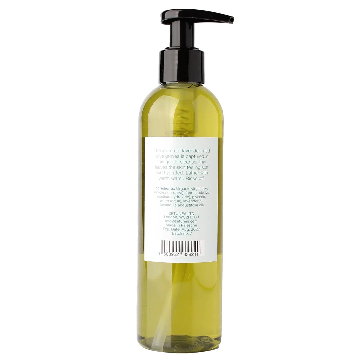 Гель для рук Organic Olive Oil Hand Wash, SETUNEA, 250 мл, Lavender — фото 2