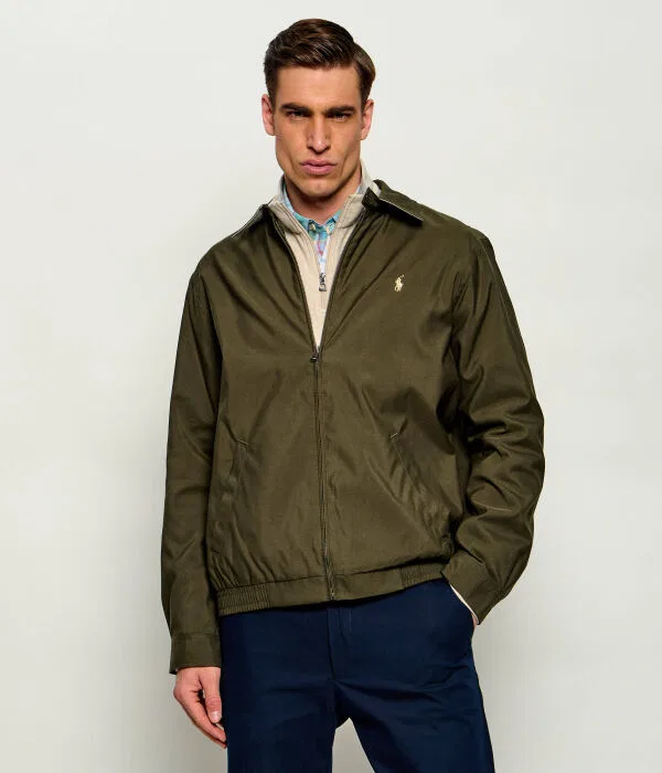 Мужская куртка из полиэстера Polo Ralph Lauren, Verde Oliva