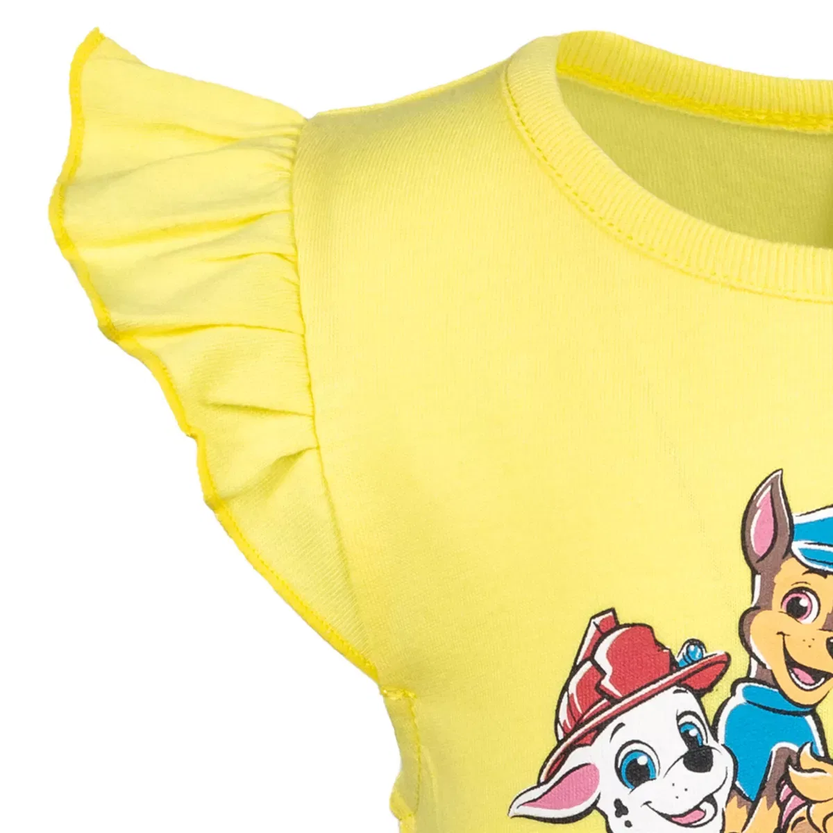Детское платье для девочек с принтом PAW Patrol, Yellow — фото 4