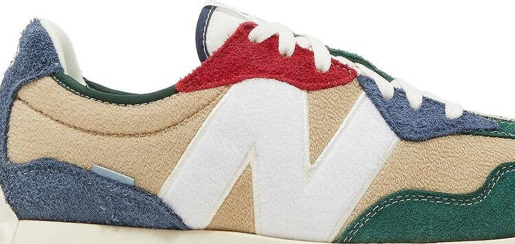 Кроссовки New Balance 327 'Golden Hour Nightwatch Green', кремовый — фото 3