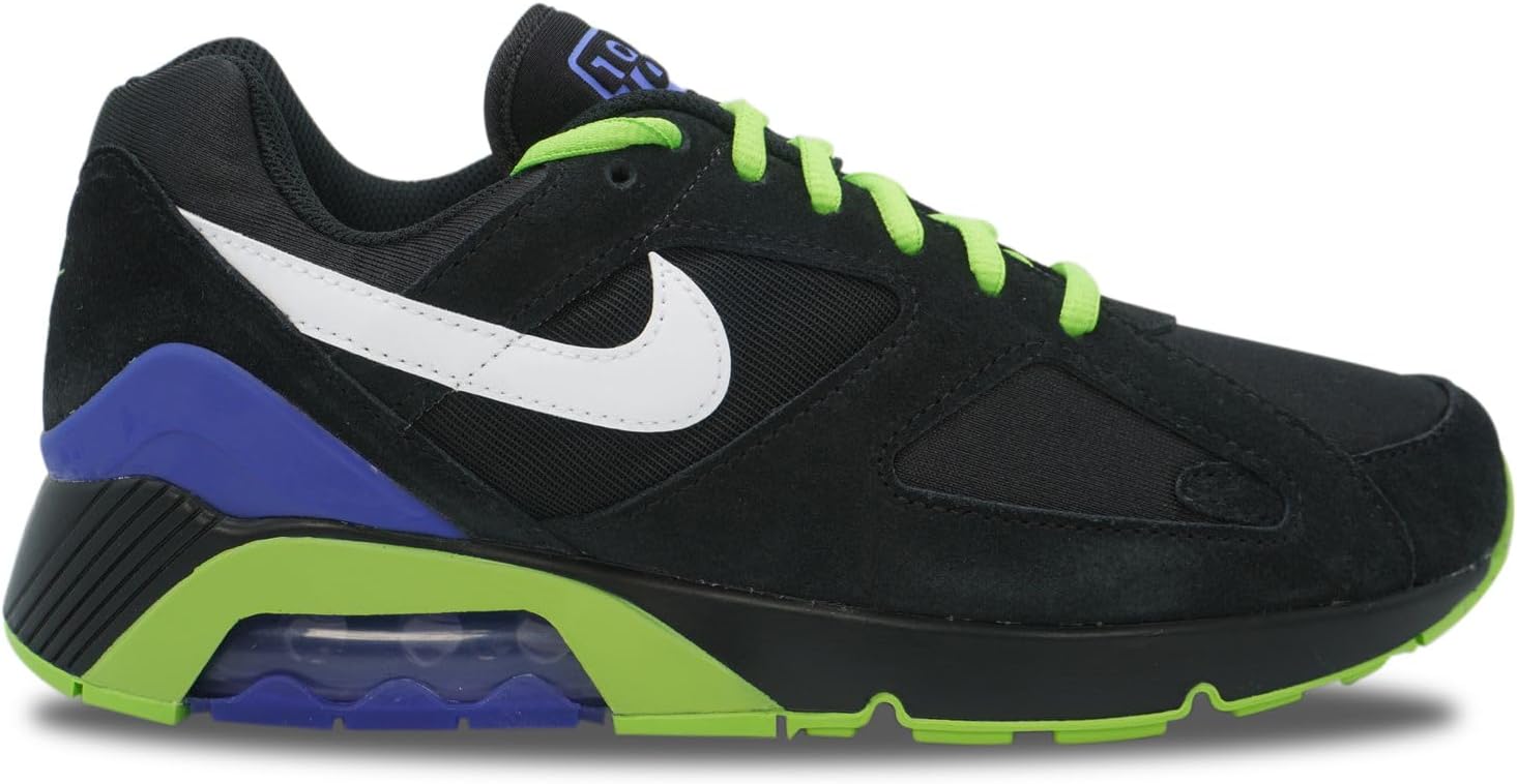 

Кроссовки для бега Nike Air 180 Qs Mens, Black/Action Green