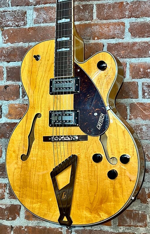 

Gretsch G2420 Streamliner - Village Amber, джазовая коробка Gretsch рабочего человека, такая крутая! G2420 Streamliner Hollow Body with Laurel Fretboard, Chromatic II