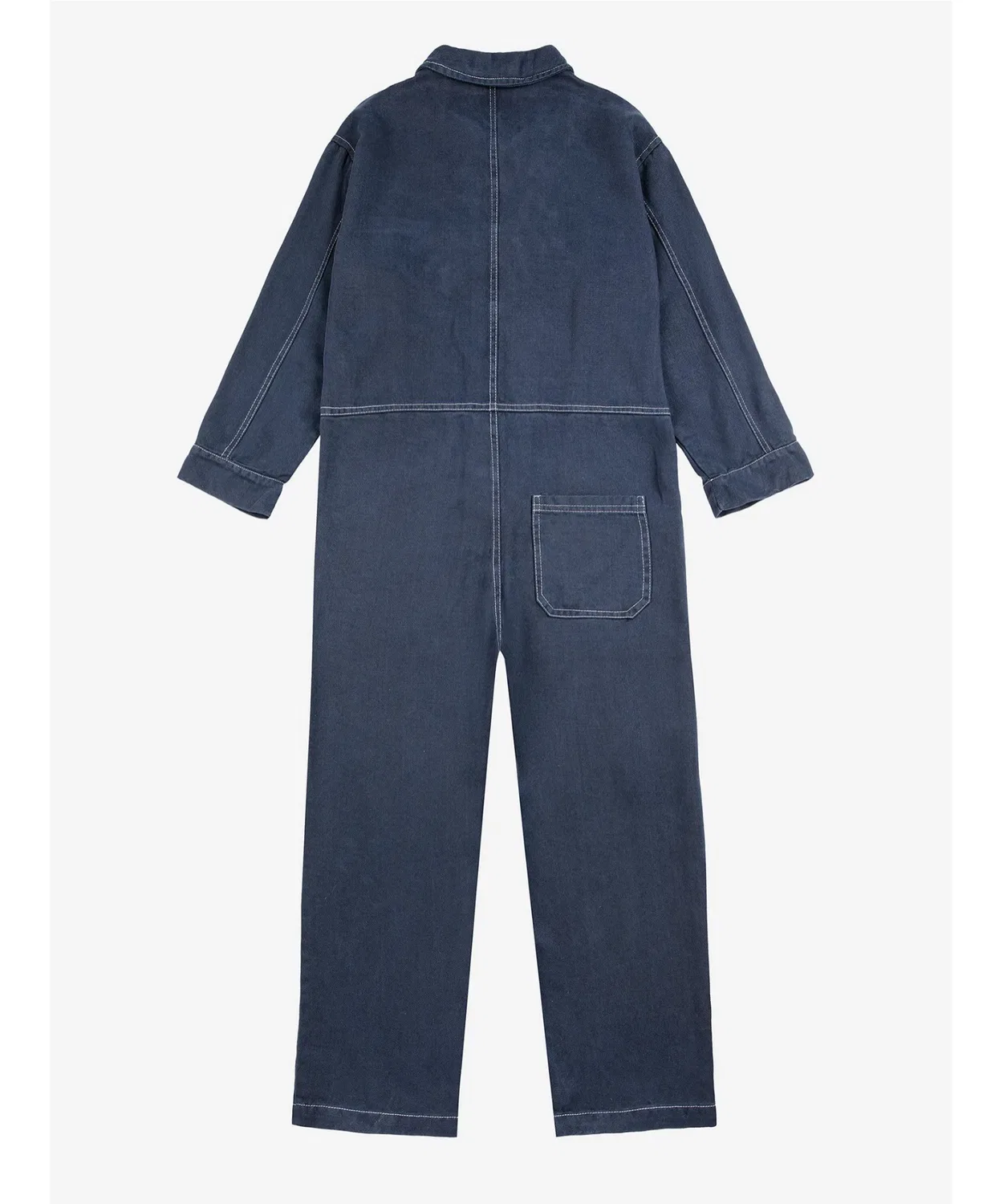 Детский комбинезон с принтом Snake Woven Overall BOBO CHOSES, Dark Navy — фото 4