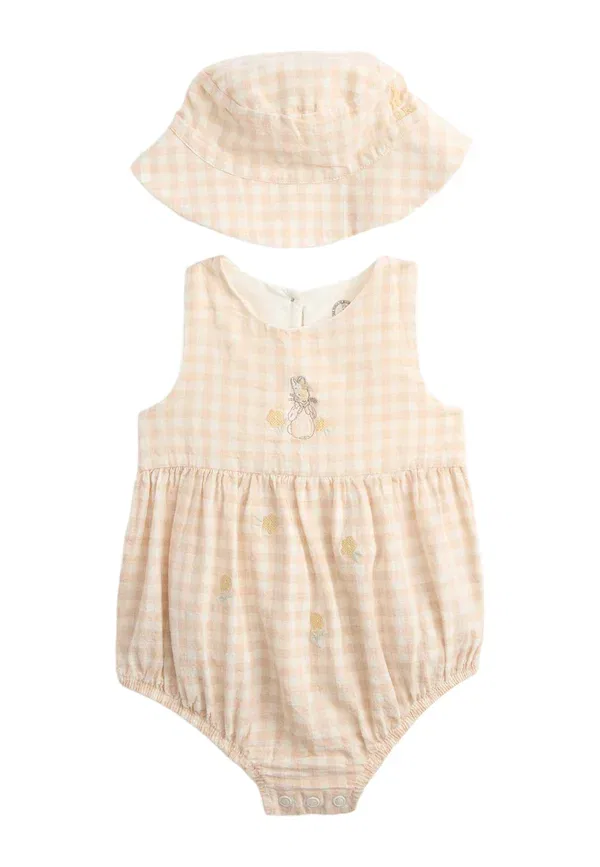 Комплект из боди и штанов с рисунком Peter Rabbit, Marks & Spencer, Cream Mix