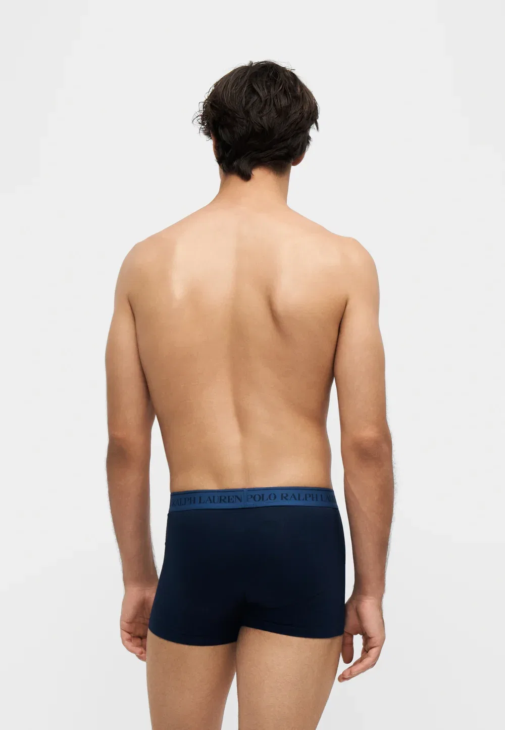3 шт. - трусы Polo Ralph Lauren, Dark Blue — фото 3