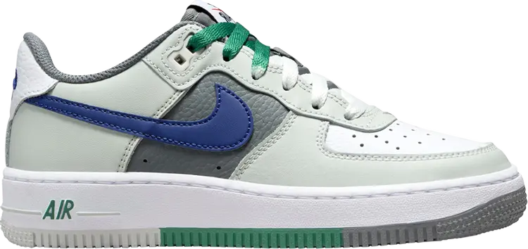 

Кроссовки Air Force 1 LV8 GS 'Remix - Light Green', серебряный