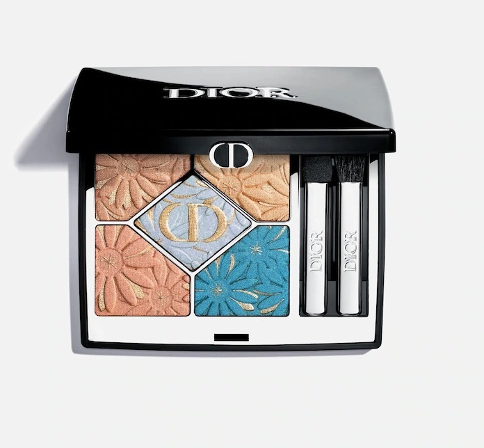 Палетка теней для век Dior Diorshow 5 Couleurs Limitierte Edition, 162 - Summer Azur, 6 г