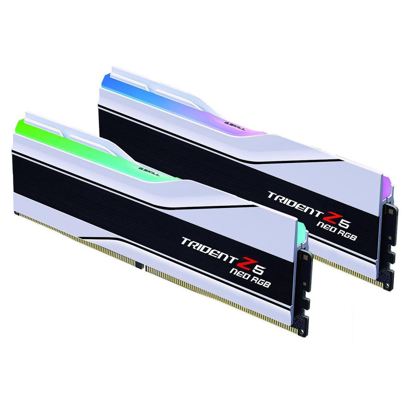 Оперативная память G.SKILL Trident Z5 Neo RGB, 96 Гб (2x48 Гб), DDR5, 6000 МГц, F5-6000J2836F48GX2-TZ5NRW, белый — фото 2