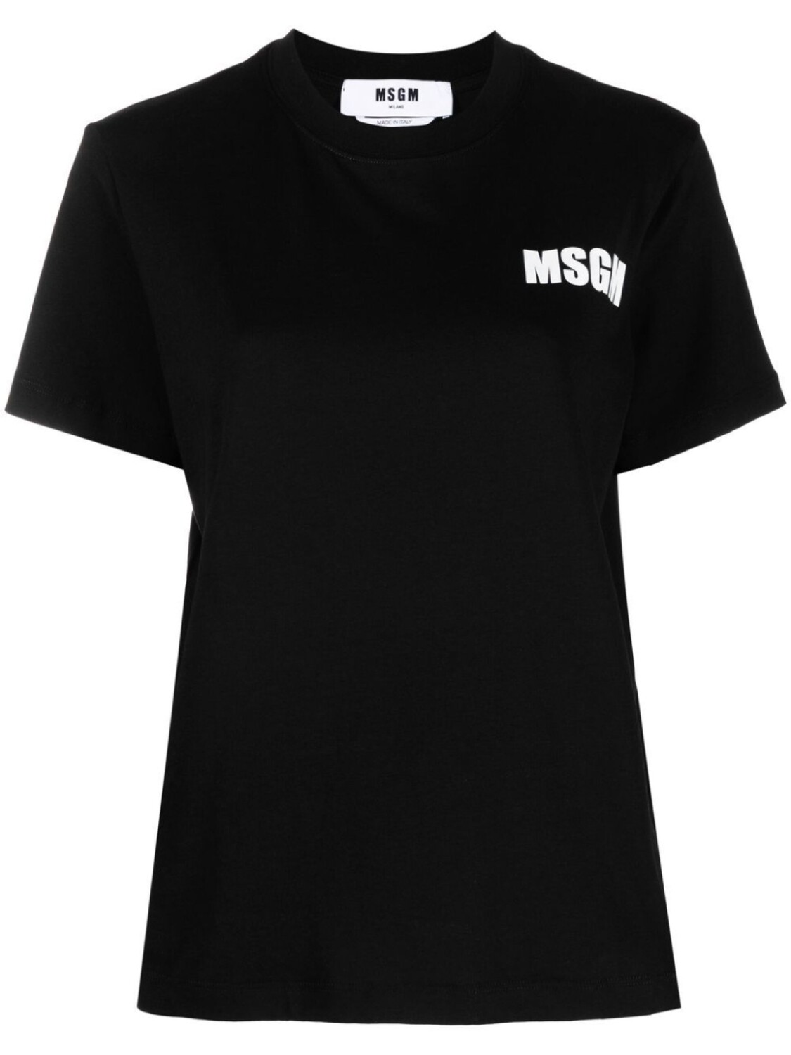 

MSGM футболка с логотипом, черный