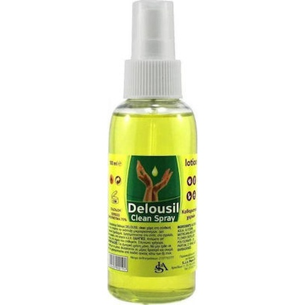 

Hands Clean Спрей Спиртовой Дезинфицирующий Средство Для Рук 100мл Delousil