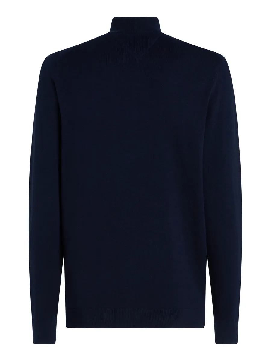 Кардиган Tommy Hilfiger "PIMA ORG CTN CASHMERE ZIP THRU", цвет Desert Sky — фото 4