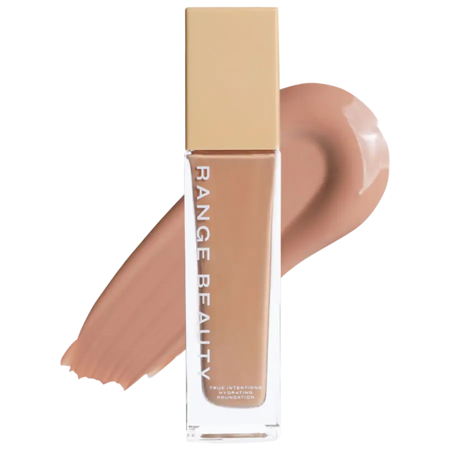 

Увлажняющая тональная основа True Intentions для успокоения кожи Range Beauty, 1 oz /30 mL, Creamsicle